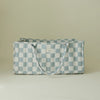Organizador de pañales - blue check