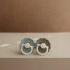 Chupones nocturnos FRIGG daisy (2 piezas) - gray/croissant