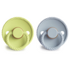 Chupones FRIGG rope (2 piezas) - green tea/powder blue