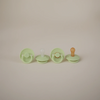 Chupones FRIGG rope (2 piezas) - green tea/powder blue