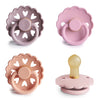 Chupones FRIGG de caucho natural (4 piezas) - sunset bliss