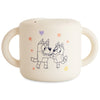 Taza de silicona para snacks - Bluey ivory