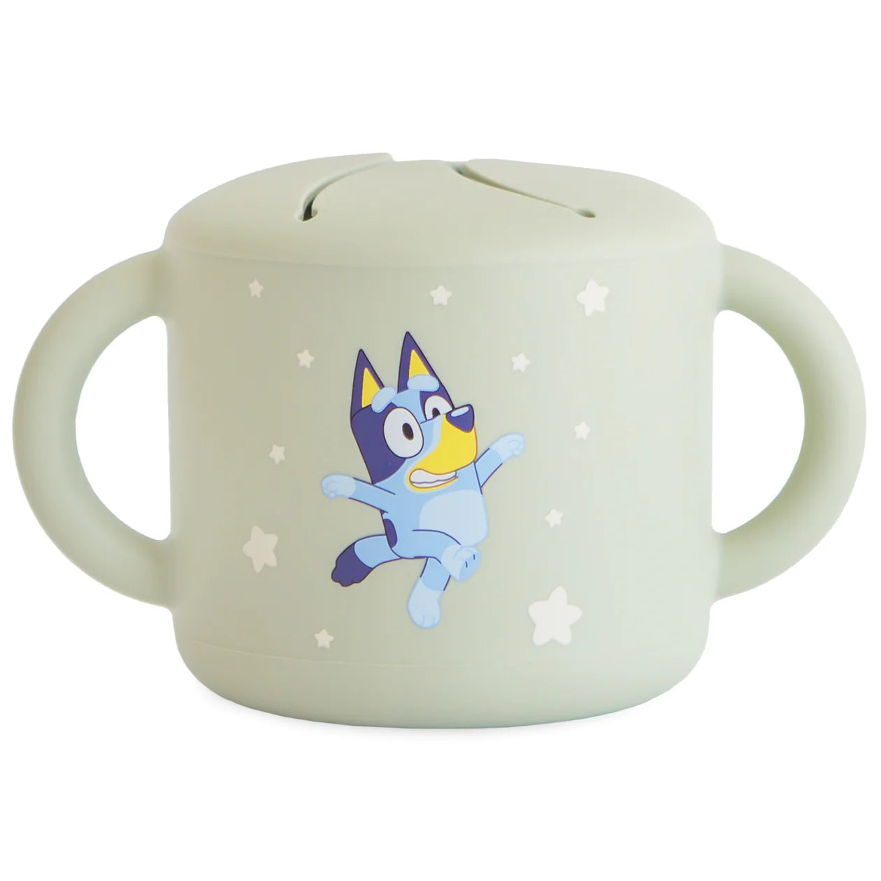 Taza de silicona para snacks - Bluey sage