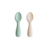 Cucharas entrenadoras para toddler (2 piezas) - cambridge blue/shifting sand