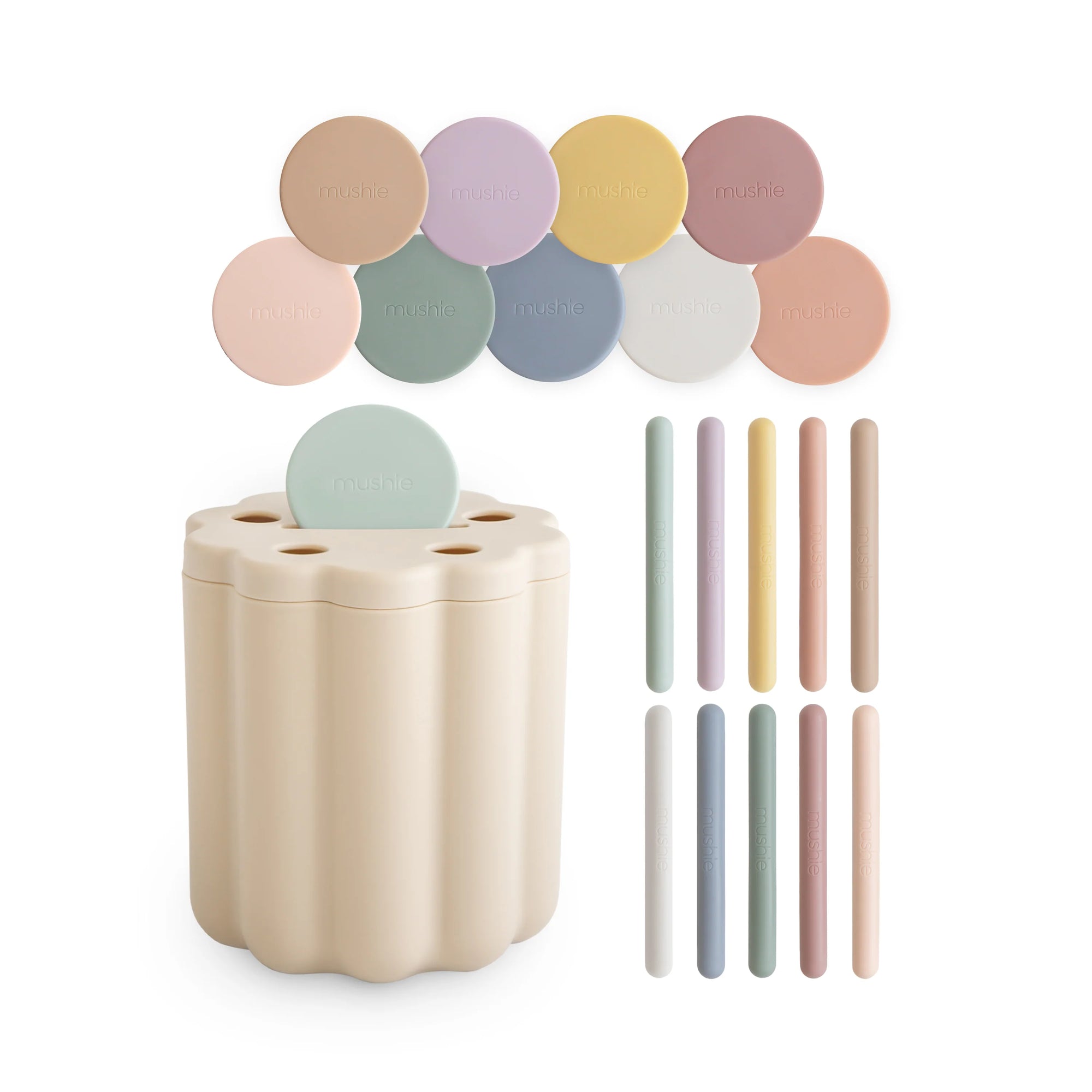 Juego de clasificación de monedas y palitos