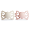 Chupones FRIGG lucky 6-18 meses (2 piezas) - cream/blush