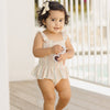 Smocked One-Piece Swimsuit - Multi-Stripe