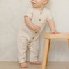 Charlie Jumpsuit - Oat Check