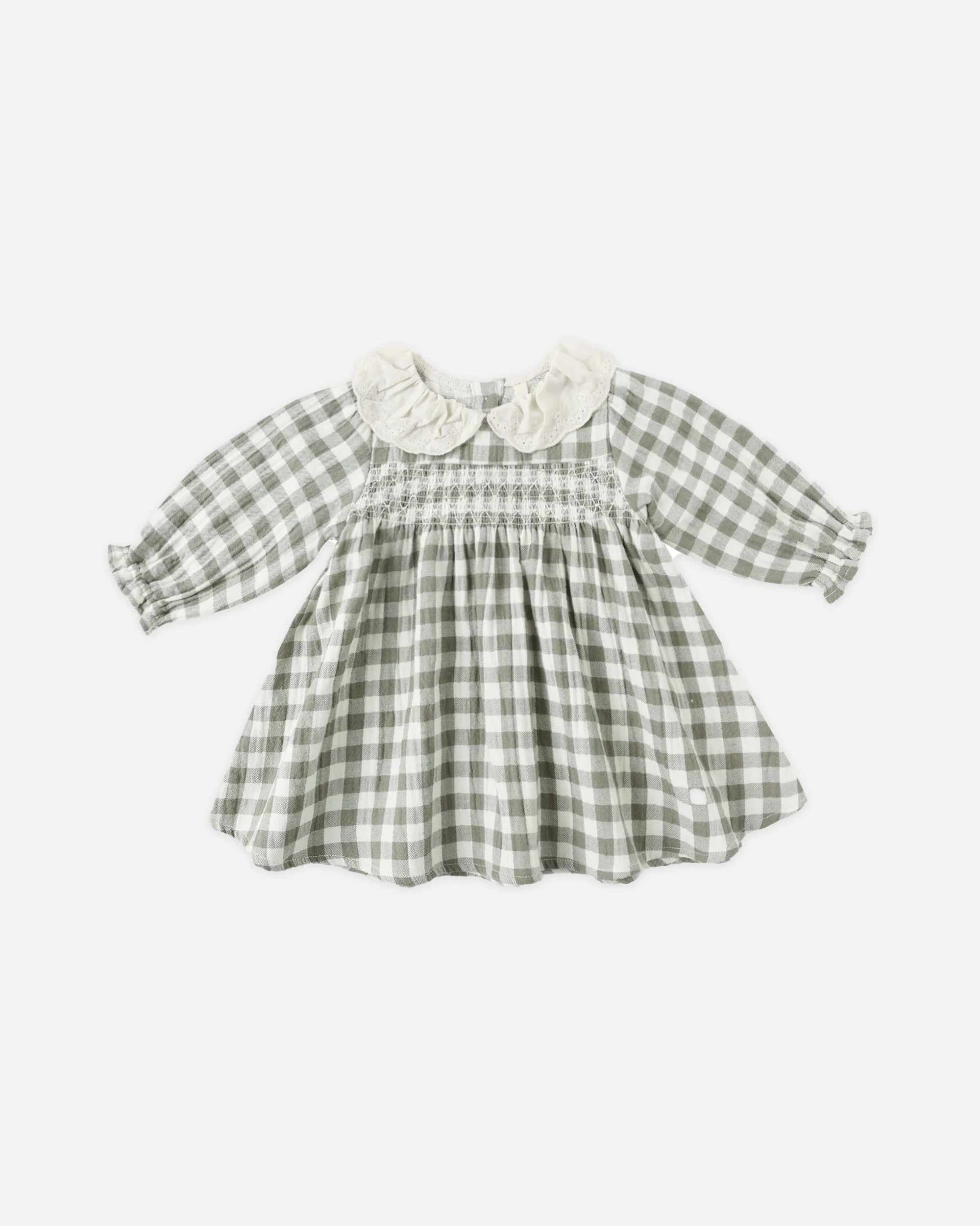 Callie Dress - Forest Check