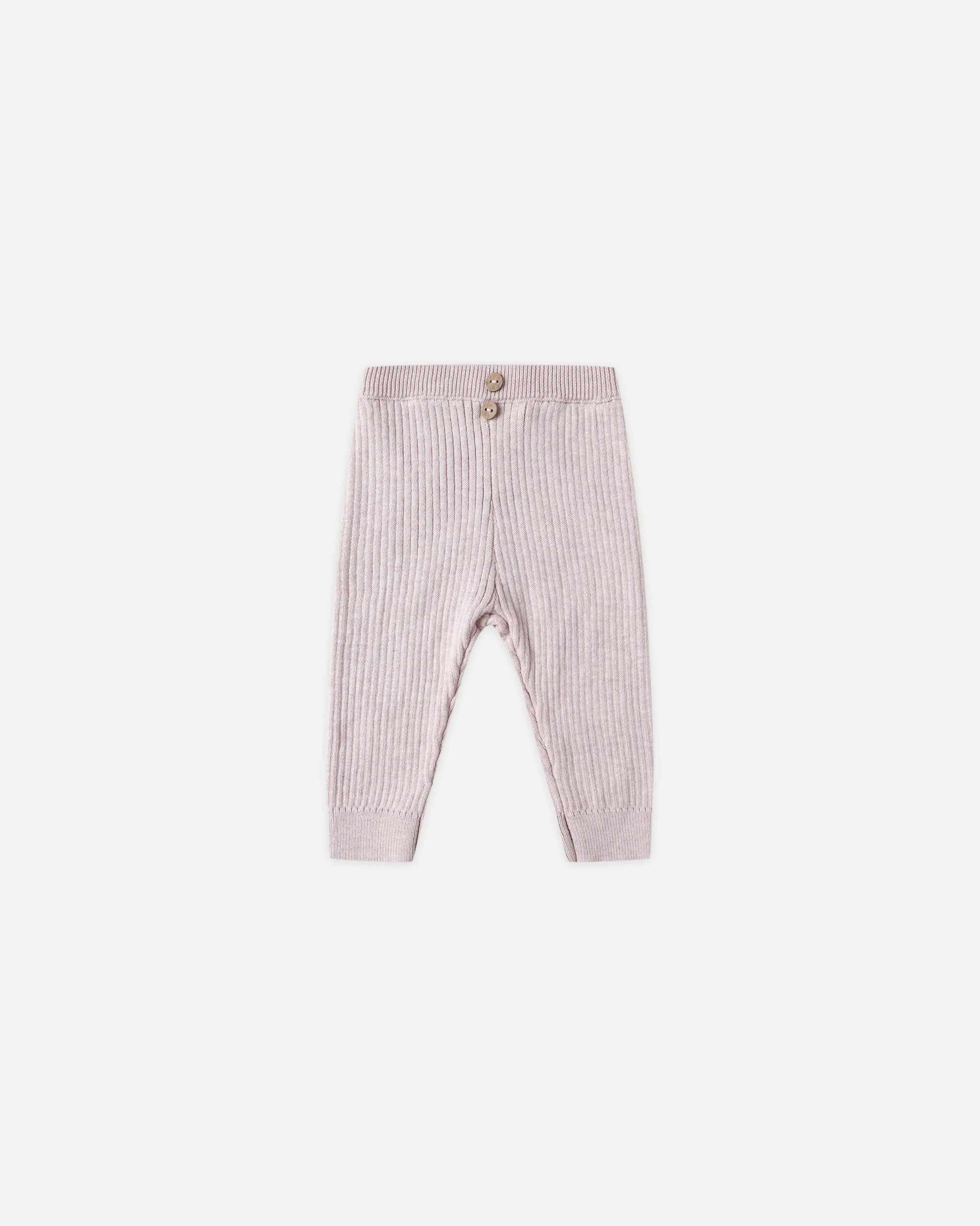 Rib Knit Legging - Lilac