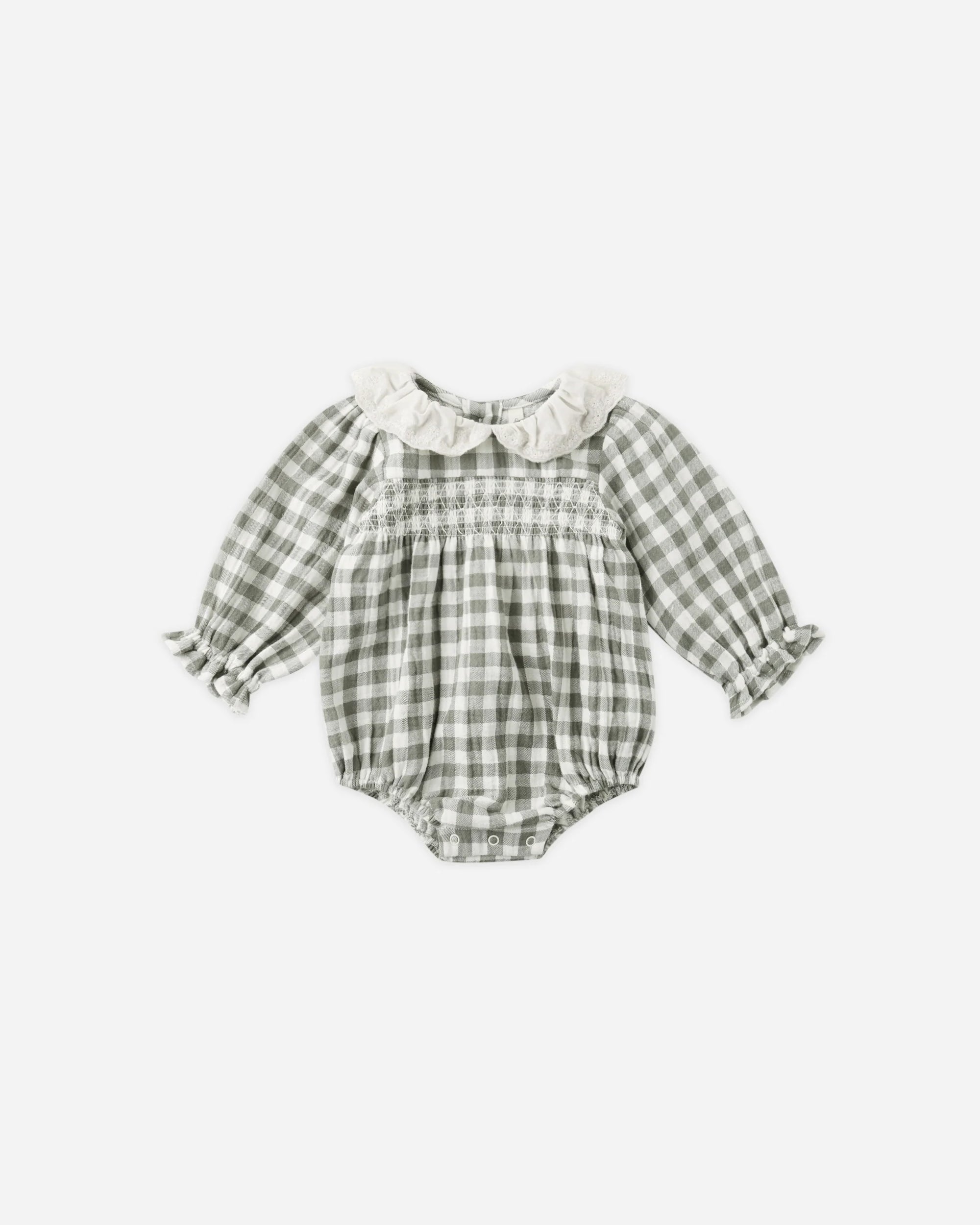 Callie Romper - Forest Check