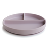 Plato de silicona con base de succión - soft lilac