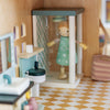 Muebles de baño para casa de muñecas
