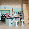 Muebles de cocina para casa de muñecas