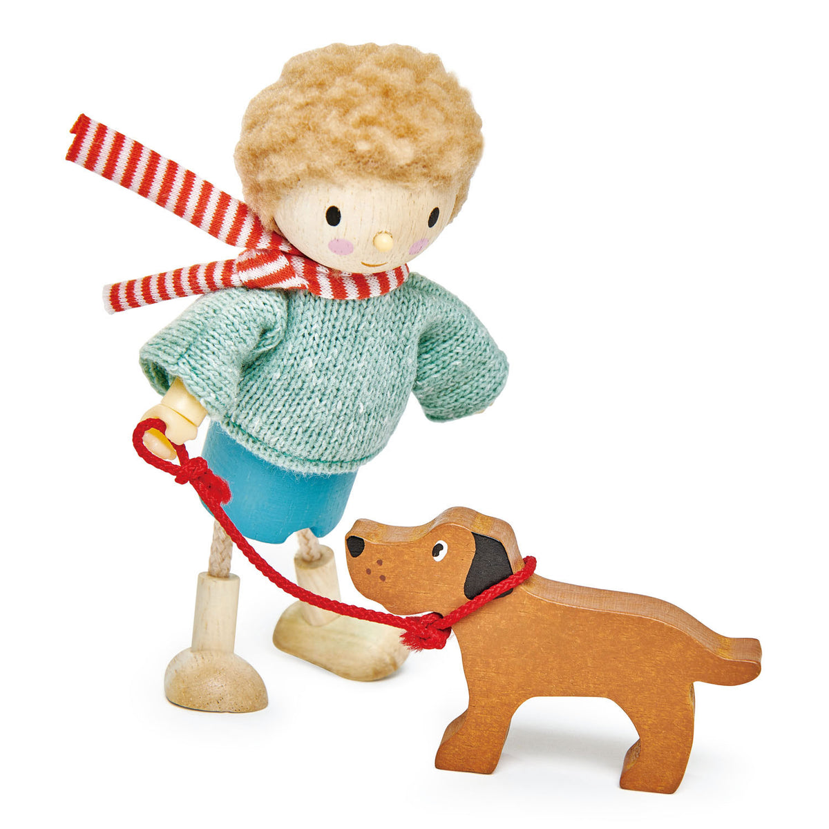 Muñeco Sr. Goodwood y su perro