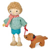 Muñeco Sr. Goodwood y su perro