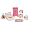 Muebles de dormitorio para casa de muñecas