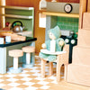 Muebles de cocina para casa de muñecas