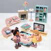 Muebles de sala para casa de muñecas