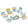 Muebles de habitación infantil para casa de muñecas