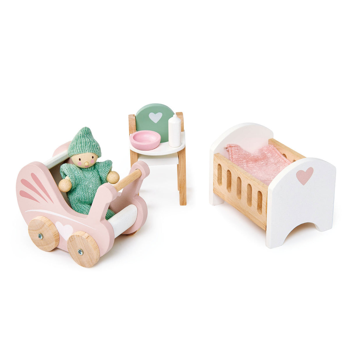 Muebles de habitación de bebé para casa de muñecas