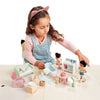Set de muebles variados para casa de muñecas