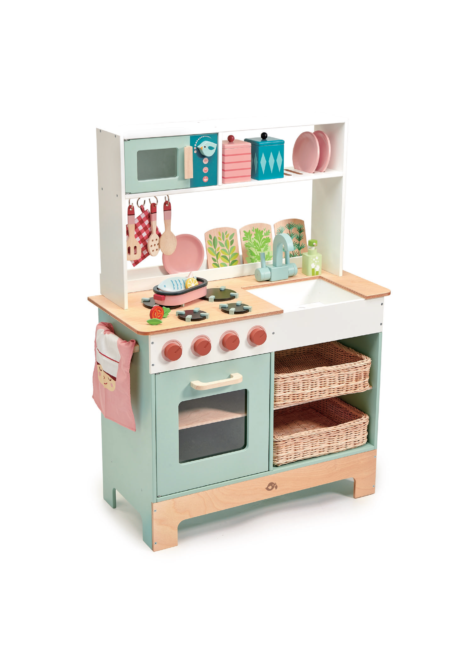 Cocina de madera mini chef