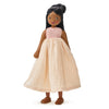 Muñeca de madera Lola