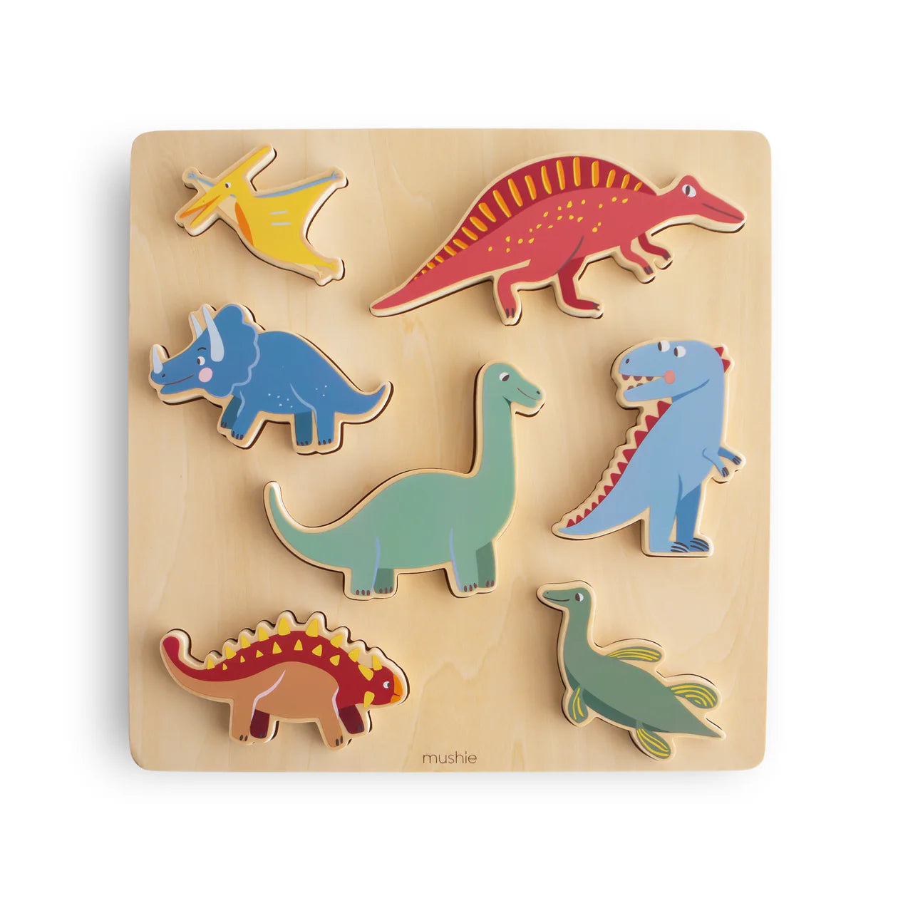 Rompecabezas de madera - dino
