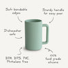 Taza de enjuague - blush