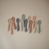 Cucharas primeros alimentos (2 piezas) - cambridge blue/shifting sand