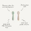 Cucharas primeros alimentos (2 piezas) - natural/shifting sand