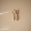 Cucharas entrenadoras para toddler (2 piezas) - natural/shifting sand