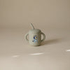 Vaso entrenador de silicona con popote - Bluey sage