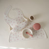 Babero de silicona - bows