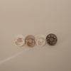 Chupones FRIGG de caucho natural (4 piezas) - crystal sparkling