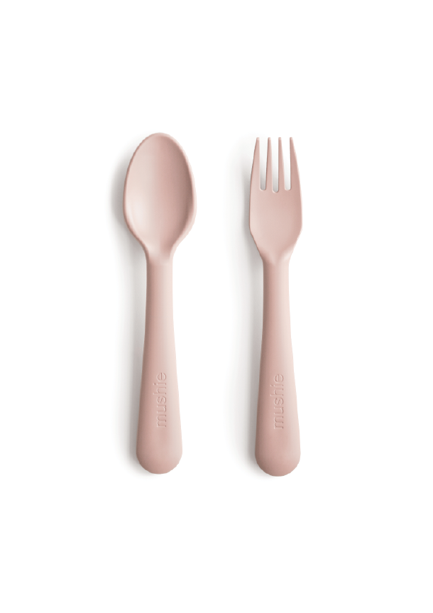 Set de tenedor y cuchara - blush