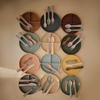 Plato de silicona con base de succión - shifting sand