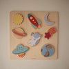 Rompecabezas de madera - space