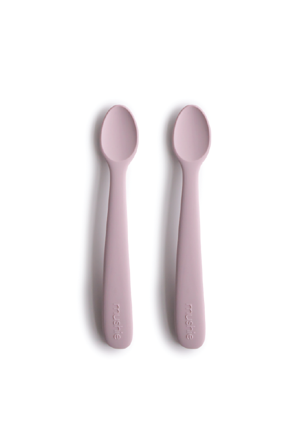 Cucharas de silicona 2 piezas - soft lilac