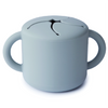 Taza de silicona para snacks - powder blue